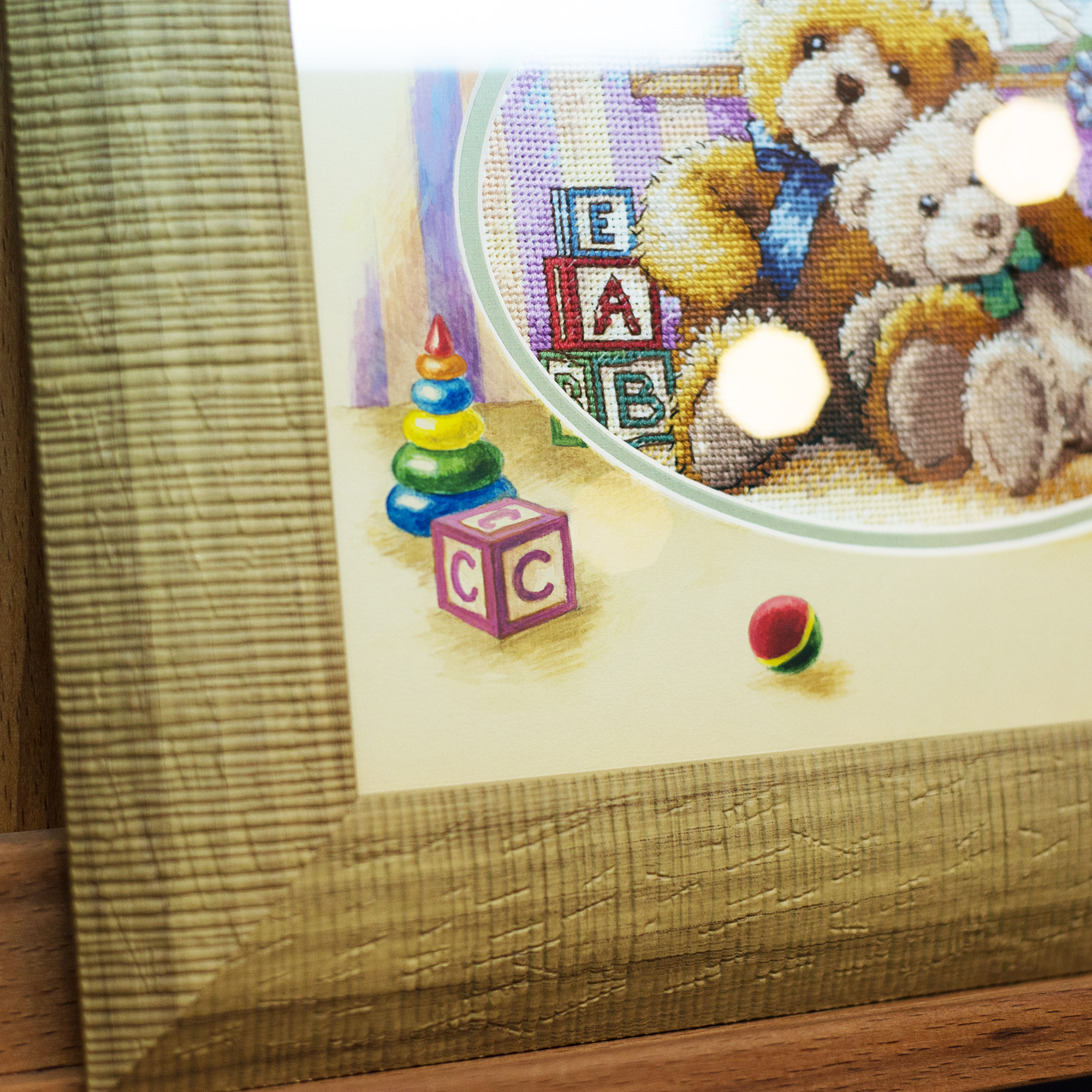 Паспарту с частичной дорисовкой 